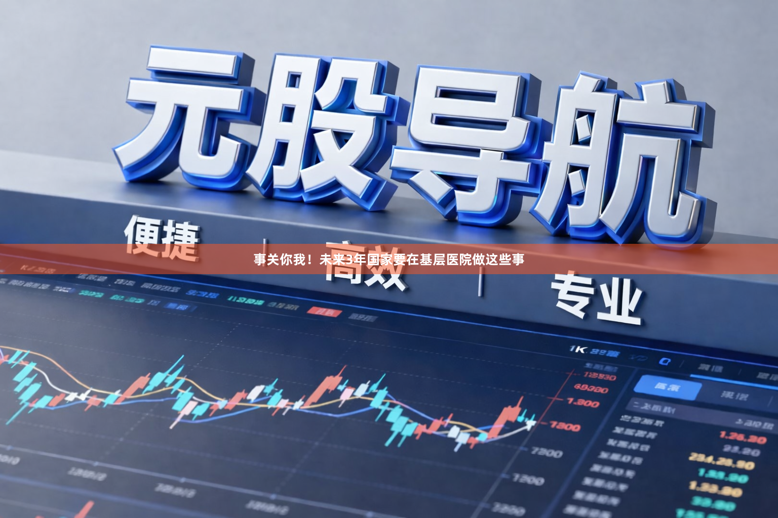 事关你我！未来3年国家要在基层医院做这些事