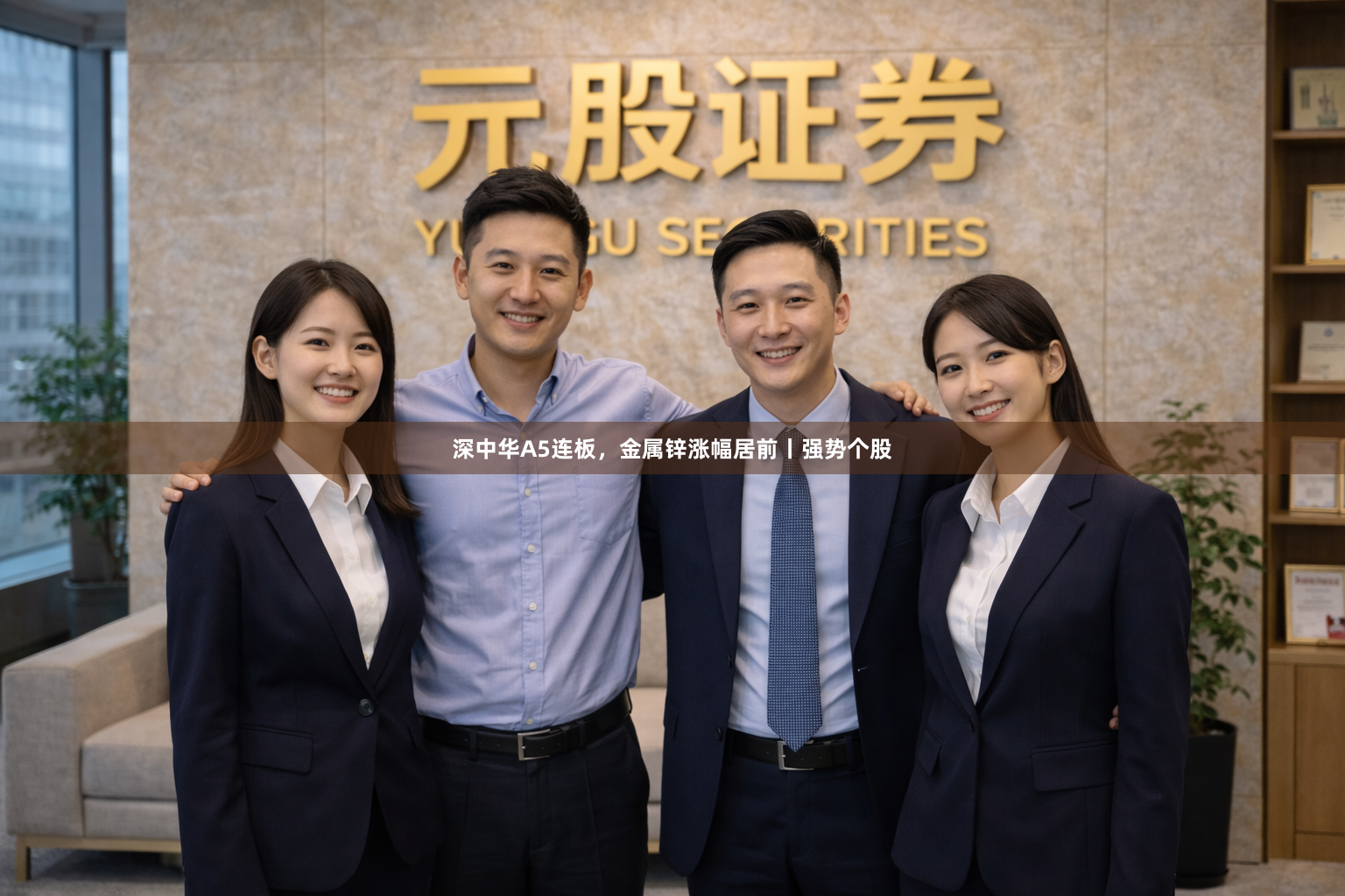 深中华A5连板，金属锌涨幅居前丨强势个股
